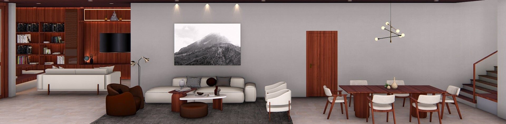 งานออกแบบบ้าน Open Plan